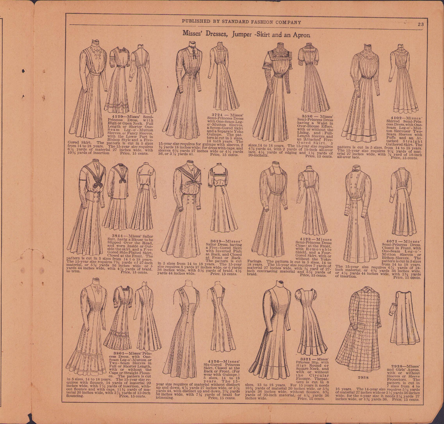 1910 The Handy Catalogue of Standard Patterns Autumn / Winter. E-book DOWNLOAD.