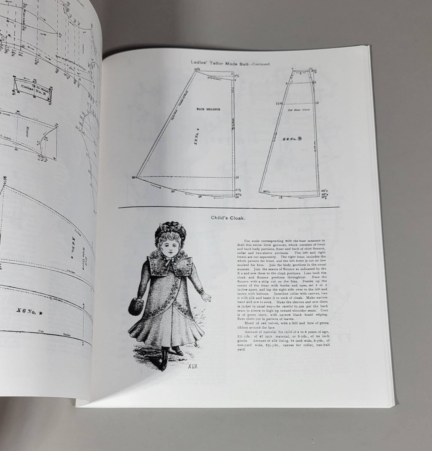 Voice of Fashion Pattern Book, Winter 1898, Vol 12 No 50, W. H. Goldsberry, REPRINT.