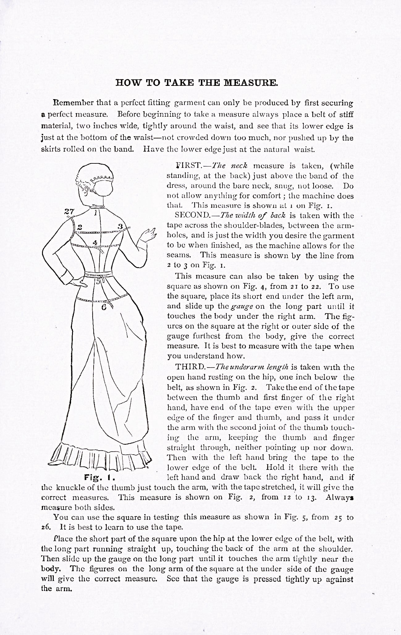 1891 The McDowell Drafting & Cutting Dresses / Measure Book. Instruction Book Garment Drafting Machine Co. Patterns. E-book DOWNLOAD