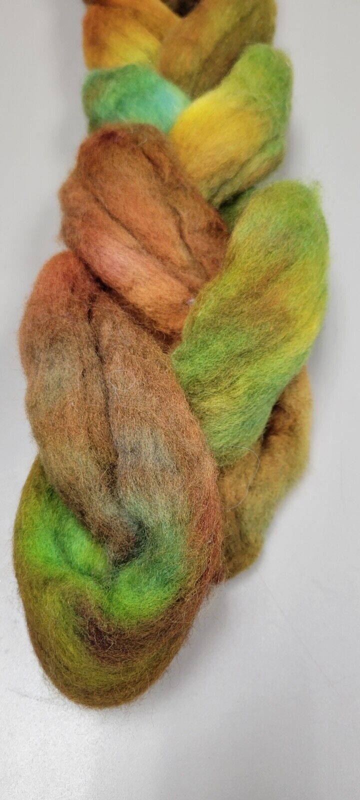 2 Oz Wool Corriedale Roving Top Needle Felting Hand Spinning DIY Crafts Dyed