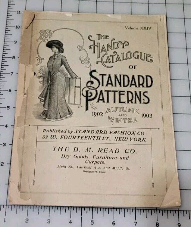 1902 Handy Catalogue Standard Patterns Fashions Mail Order Original Edwardian