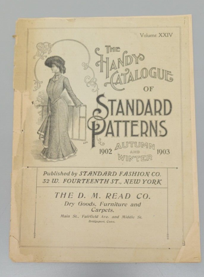 1902 Handy Catalogue Standard Patterns Fashions Mail Order Original Edwardian