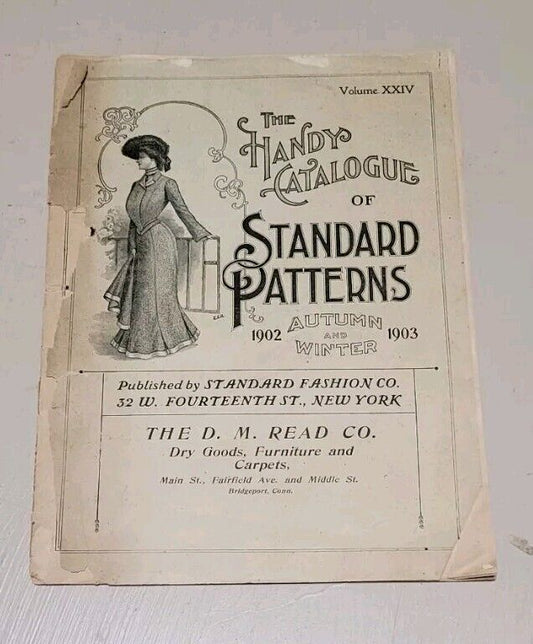 1902 Handy Catalogue Standard Patterns Fashions Mail Order Original Edwardian