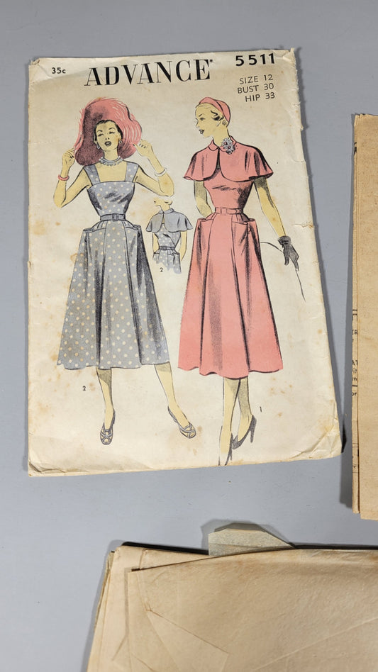 Advance 5511 Sewing Pattern