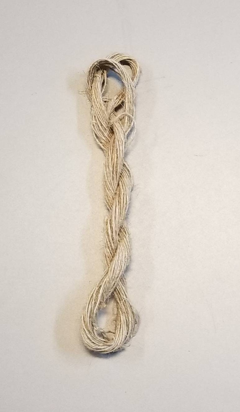 Hemp Fiber. 1 Pound (16 Ounces) Sliver Natural Top Roving. Great for Spinning, Knitting, Weaving, Felting. Ethical & Sustainable Grown