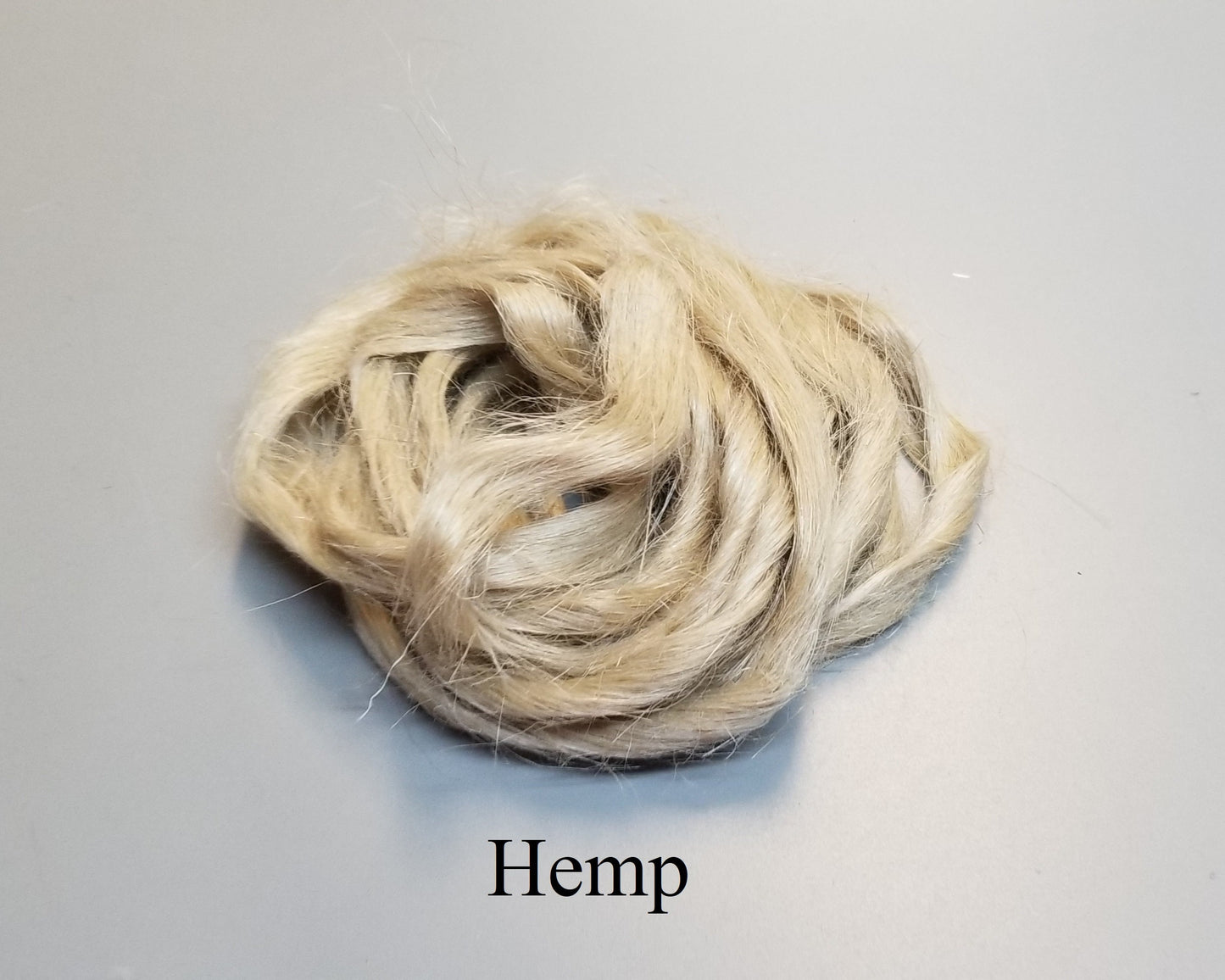 Hemp Fiber. Sliver Natural Top Roving. Great for Spinning, Knitting, Weaving, Felting. Ethical & Sustainable Grown