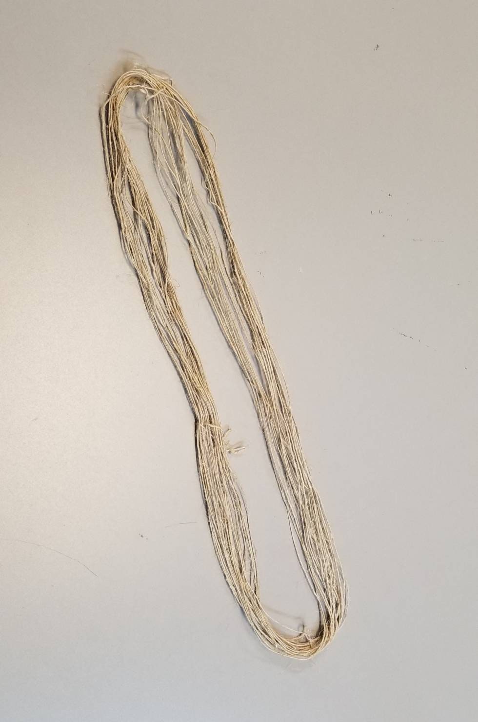 Hemp Fiber. 1 Pound (16 Ounces) Sliver Natural Top Roving. Great for Spinning, Knitting, Weaving, Felting. Ethical & Sustainable Grown