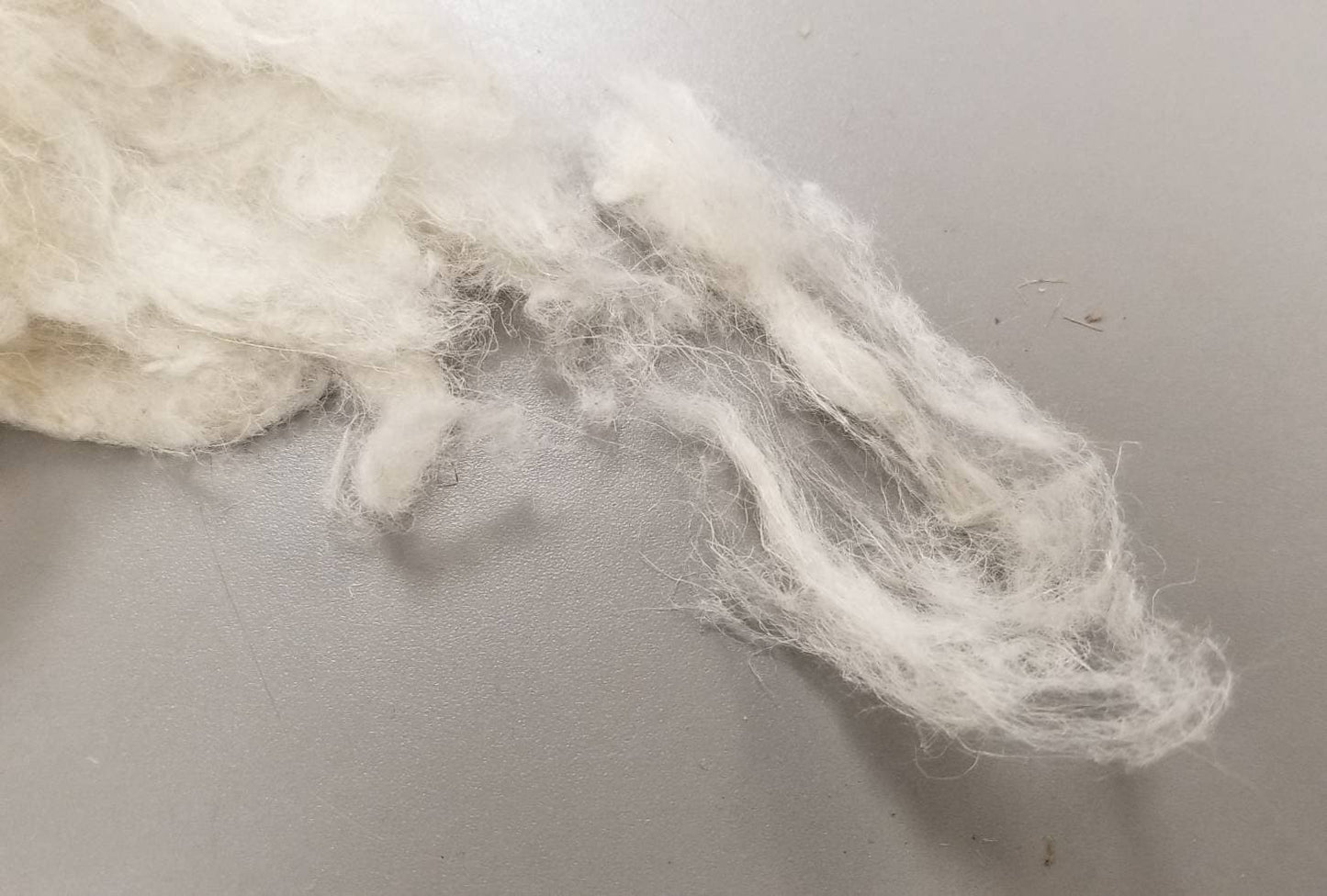 Hemp Fiber. Degummed, Uncarded and Bleached Fiber, Great for Spinning, Knitting, Felting, Weaving, Fiber Arts and Dyeing. Crafts