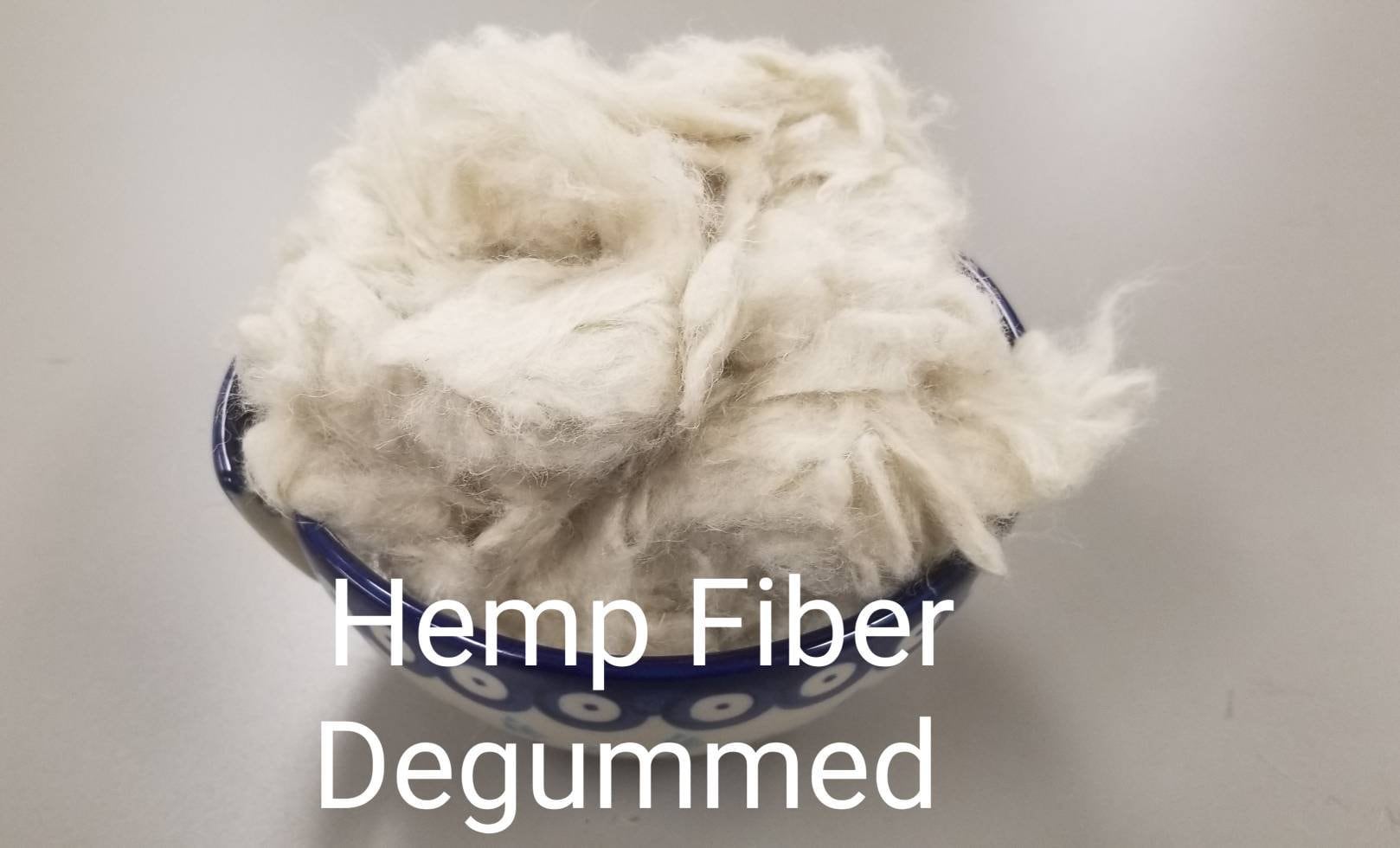 Hemp Fiber. Degummed, Uncarded and Bleached Fiber, Great for Spinning, Knitting, Felting, Weaving, Fiber Arts and Dyeing. Crafts