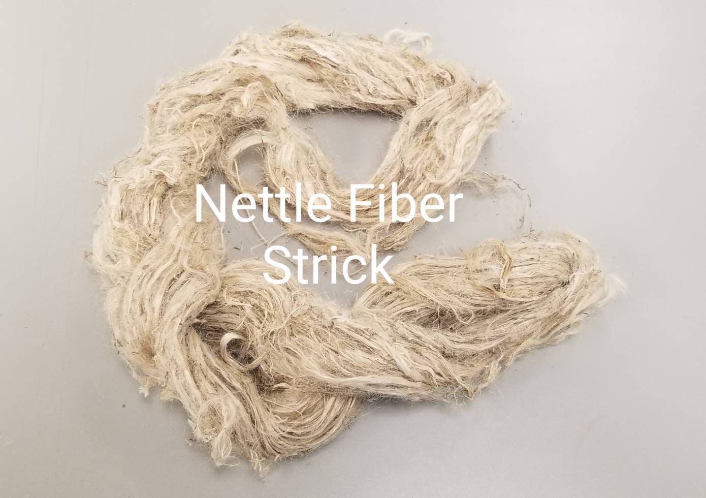 Nettle Strick 1 Pound (16 ounces), Long Fiber Bundle, Himalayan Mountain Nettle, 100% Vegetable Fiber, Great for Basketry, Knitting, Weaving