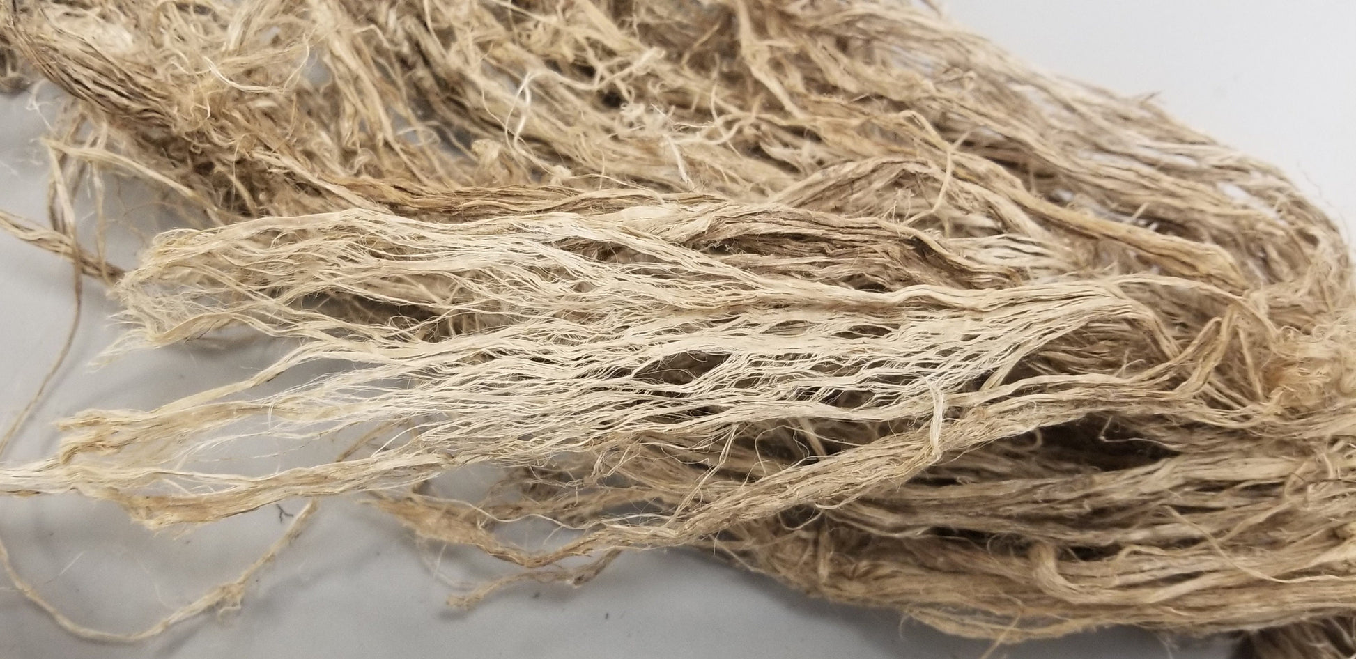 Hemp, 1 Pound (16 ounces), Long Fiber Bundle, "Hand of Hemp", 100% Vegetable Fiber, Great for Basketry, Knitting, Weaving, Fiber Arts Crafts