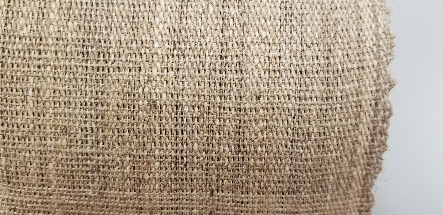 Nettle Hand Loom Woven Fabric. By the 1/2 Yard. 100% Plant Fiber. 26" Wide