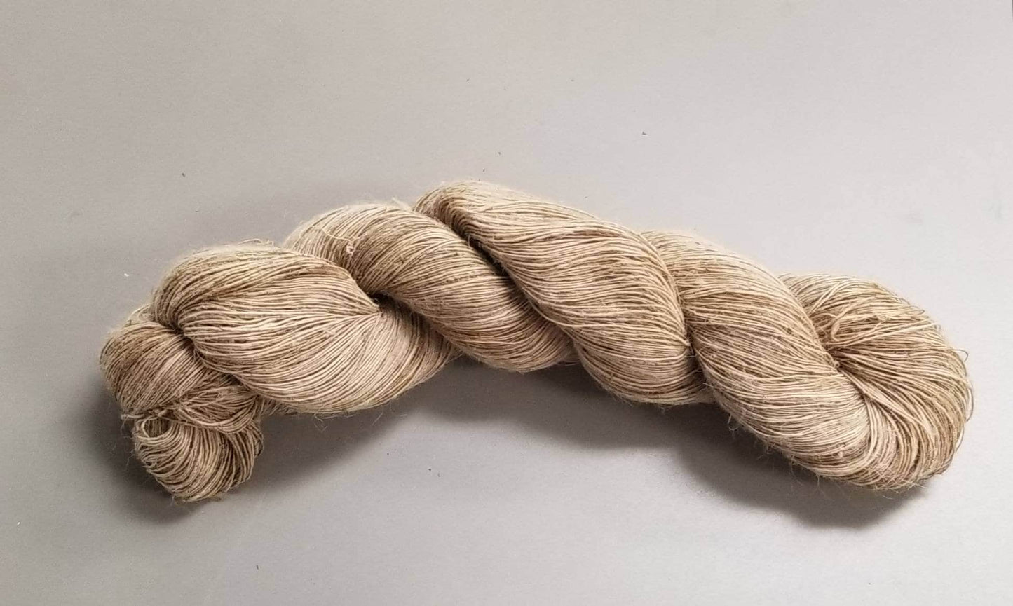 Nettle Yarn, 1 pounds, Hand-Spun Skein, Natural, Sold by Ounce, Himalayan Crafts, Great for Kitting, Crochet, Weaving, Craft, Basketry