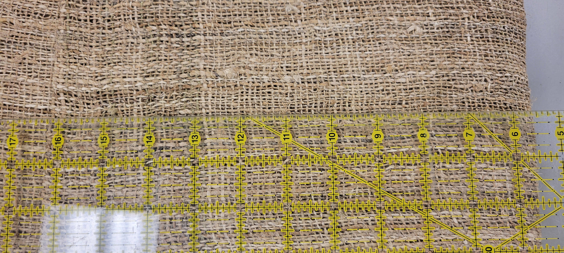 Hemp Hand-Woven Fabric. By the 1/2 Yard. 100% Plant Fiber. 45" Wide