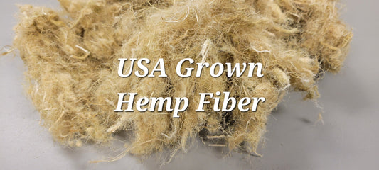 USA Hemp Fiber 2 (oz) ounce. Short Staple Not Carded. Great for Crafts, Paper Making, Fiber Arts! Perfect to use as a natural stuffing