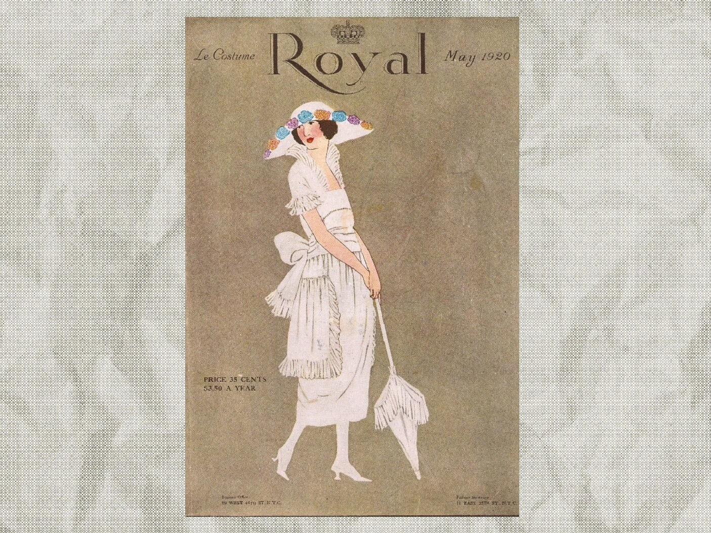 1920 Le Costume Royal May, Pattern Catalog E-book INSTANT DOWNLOAD 1920s Women's and Children's Fashion Magazine, Vol 24, No 8.