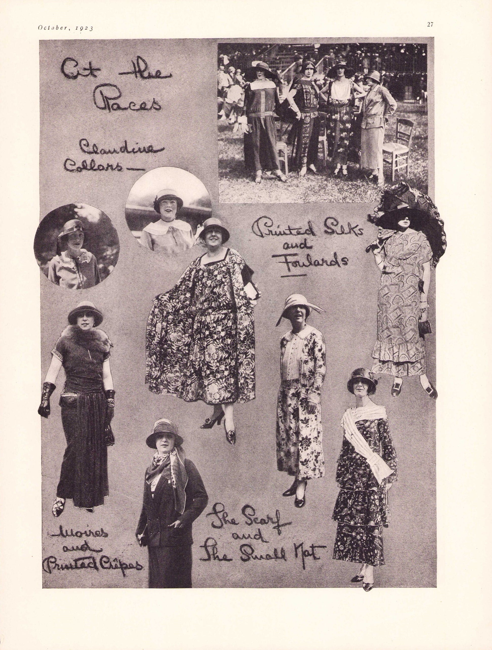 1923 Le Costume Royal October, Pattern Catalog E-book INSTANT DOWNLOAD 1920s Women's and Children's Fashion Magazine, Vol 28, No 1.