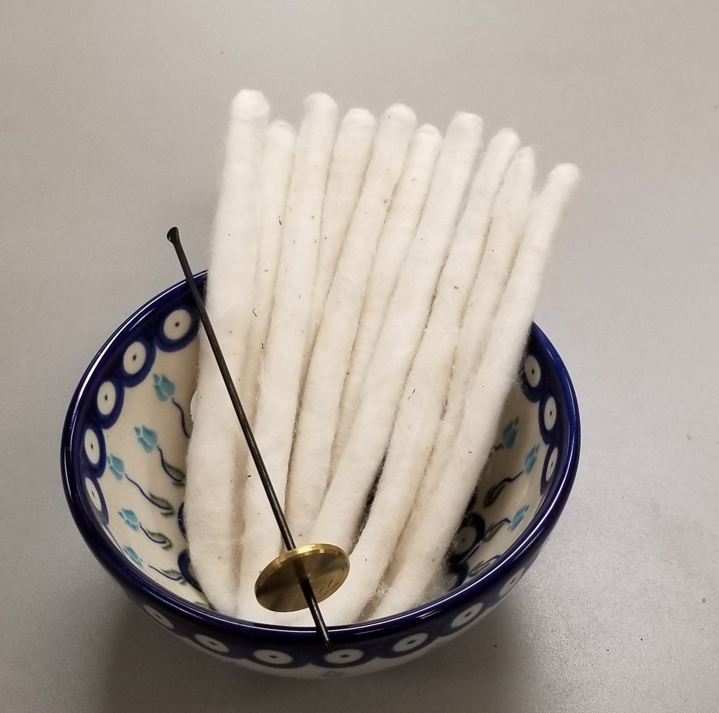 Cotton - 0.5 oz of Hand-Rolled Cotton Poonies. Approximately 12 Poonies.