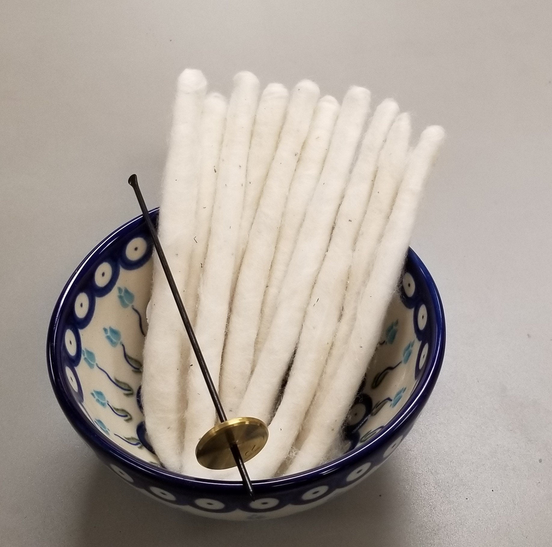 Cotton - 0.5 oz of Hand-Rolled Cotton Poonies. Approximately 12 Poonies.