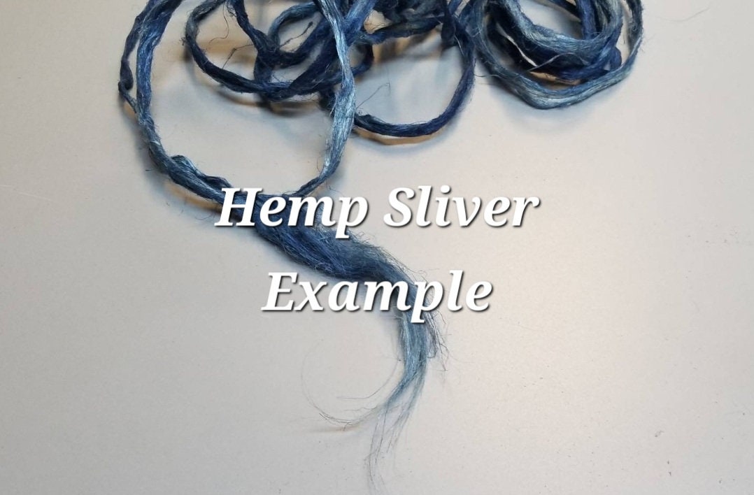 Hemp 1 oz Alkanet Silver Fiber Dyed Purple. Great for Spinning, Knitting, Weaving, Crafts, ect.