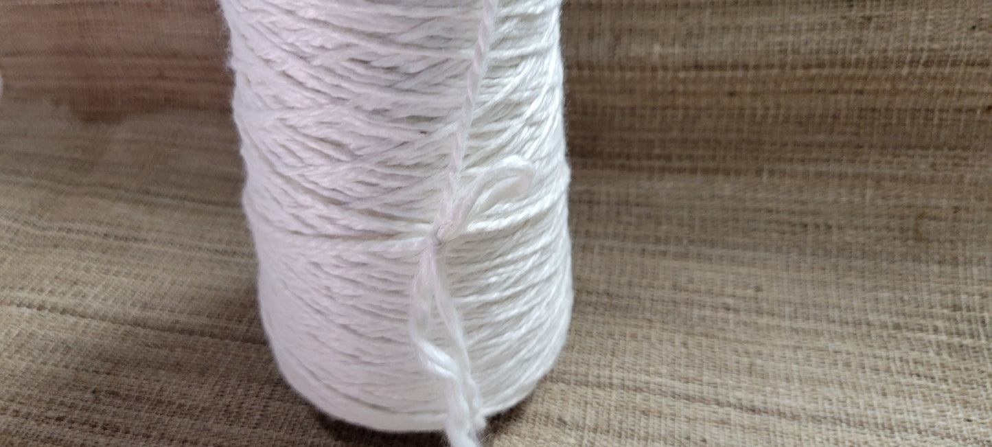 Milk / Coffee Yarn. Bulky. Specialty Fiber. Regenerative Process. Great for Kitting, Crochet, Weaving, Craft, Fiber Arts and Slow Stitching.