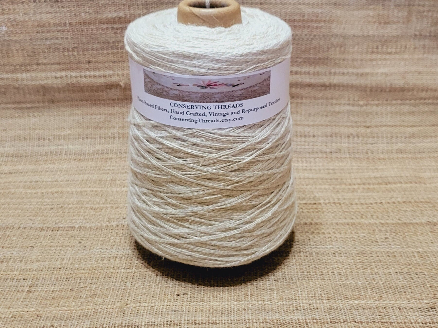 Reclaimed Sweater Yarn, Raime & Cotton. Repurposed Recycled Fingering Weight. Great for Upcycle Projects, Weaving, Knitting, Crocheting, ect