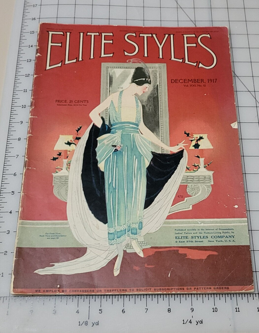 1917 Elite Styles Original December Dressmaker Tailor Fashion Catalog Ladies