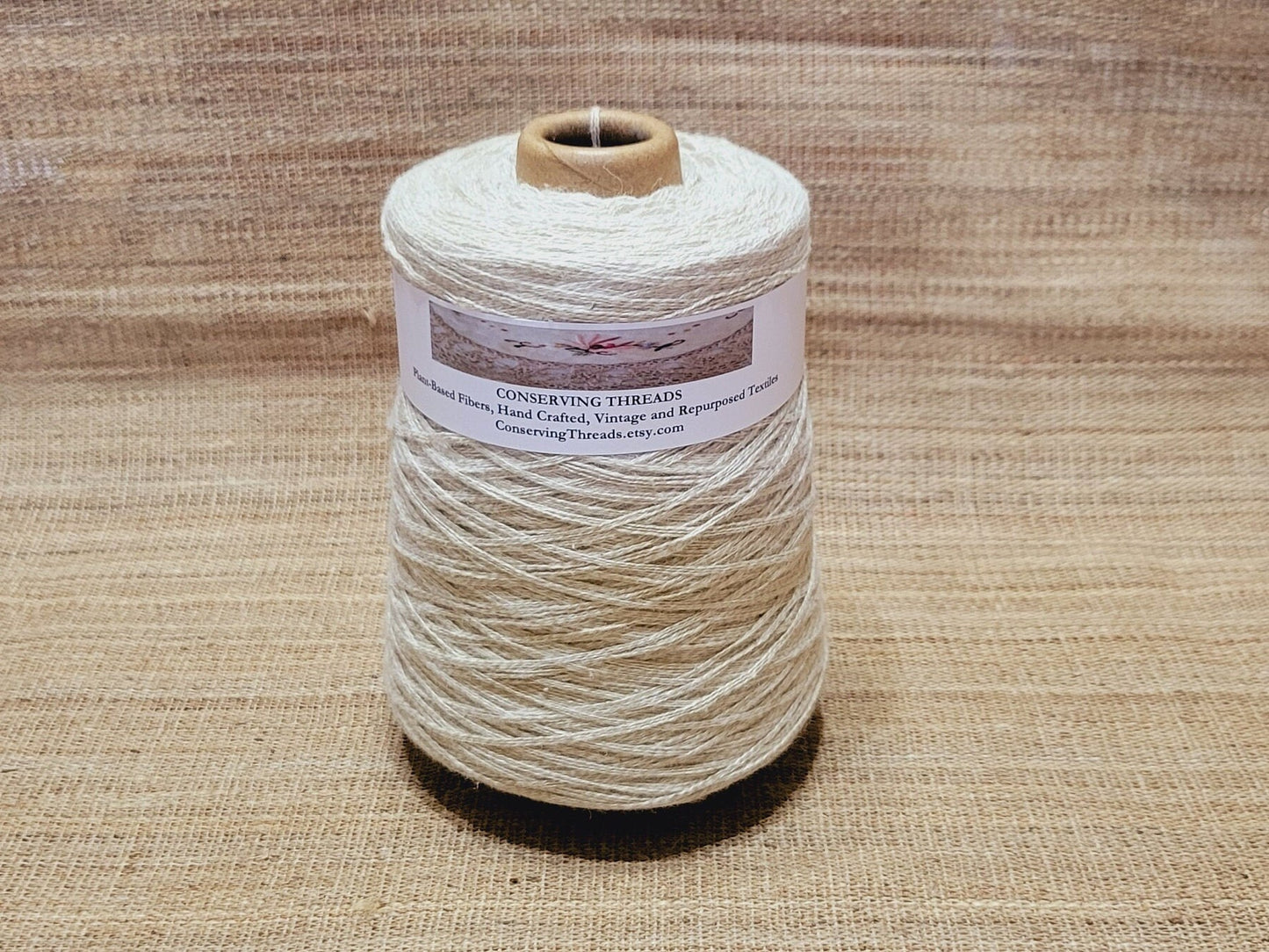 Reclaimed Sweater Yarn, Raime & Cotton. Repurposed Recycled Fingering Weight. Great for Upcycle Projects, Weaving, Knitting, Crocheting, ect