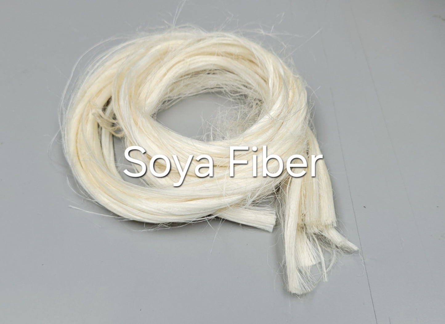 Soya Fiber Bundle. 100% Natural Fiber. 1 oz